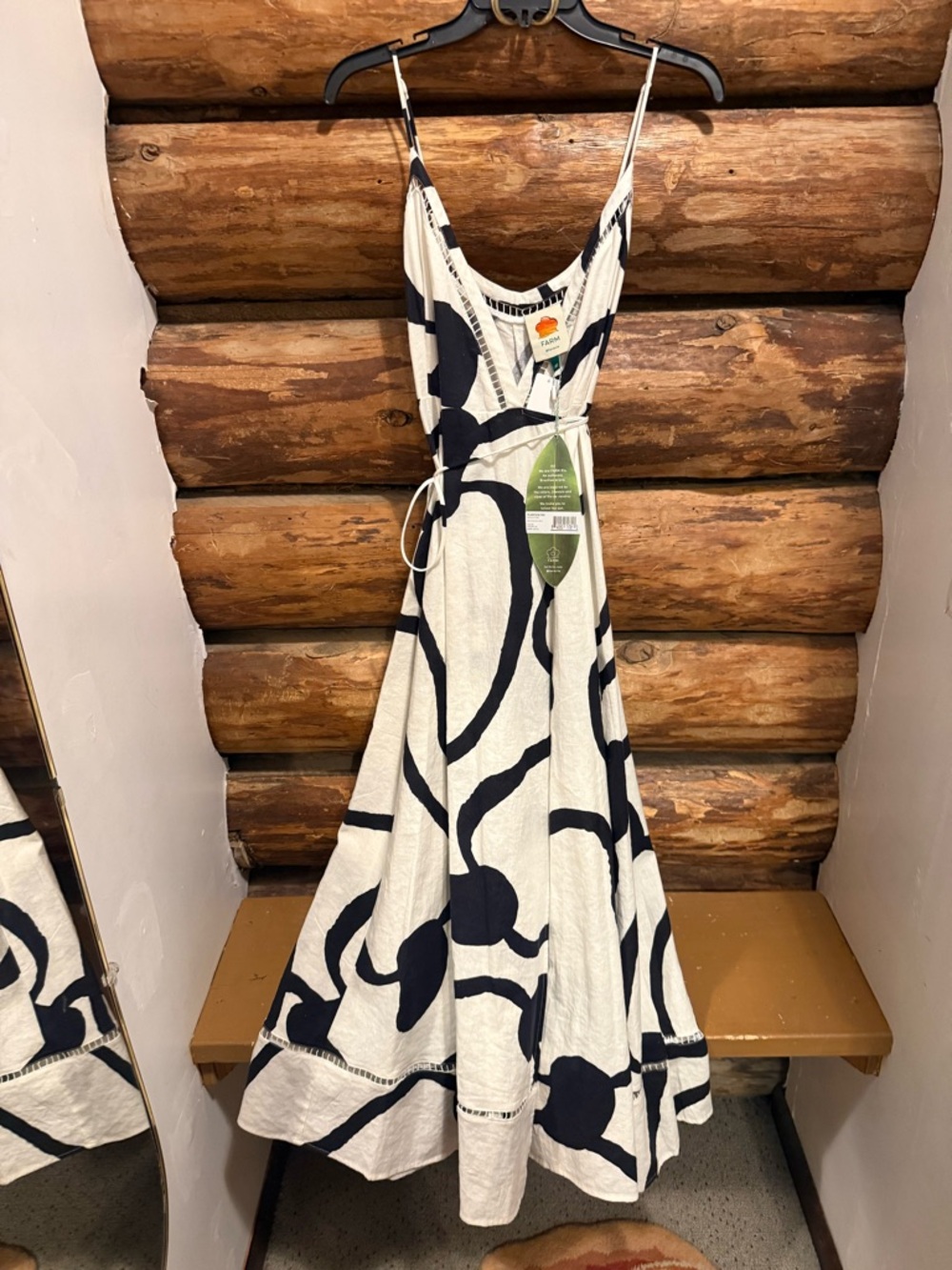 😍Gorgeous NWT FARM Rio XS Wrap Dress